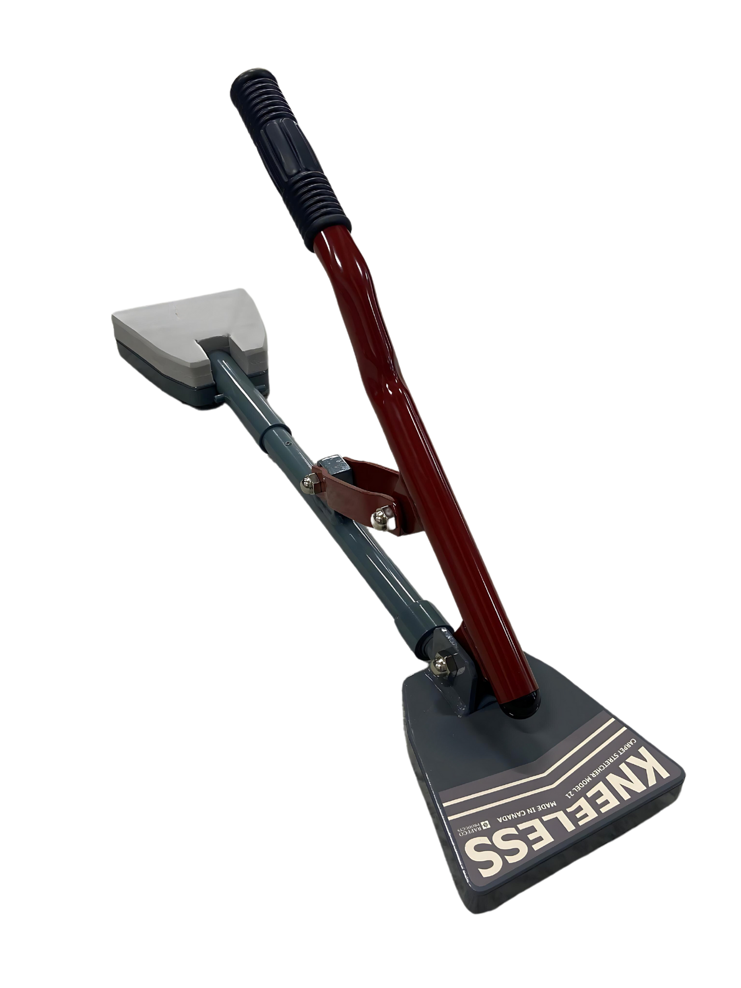 Kneeless Carpet Stretcher
