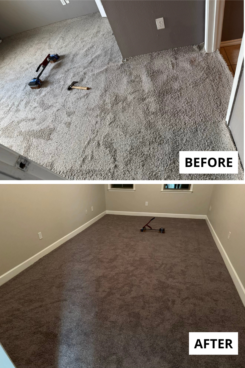 Kneeless Carpet Stretcher