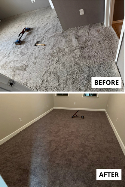 Kneeless Carpet Stretcher